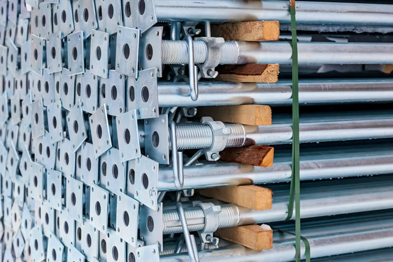 rusztowania do rozłożenia